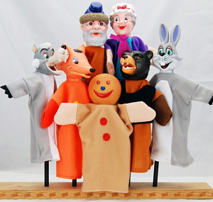 Жирафики Кукольный театр Колобок 68317 7 кукол