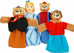 Жирафики Кукольный театр Три медведя 68315 4 куклы