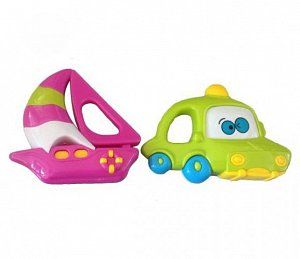 Жирафики Набор погремушек Кораблик и машинка 628918 2 шт